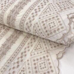  Pamutvászon EMBROIDERY Lilian beige