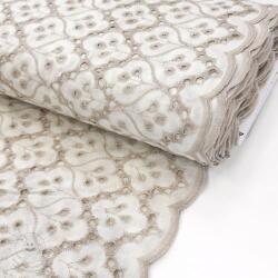  Pamutvászon EMBROIDERY Lilian natural