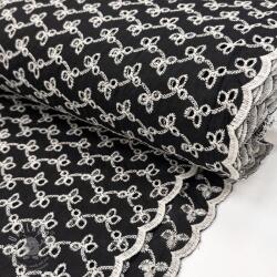  Pamutvászon EMBROIDERY Rosemary black