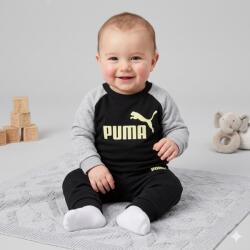 PUMA MINICATS ESS Raglan Crew Set FL INF 80 | Copii | Treninguri, seturi de trening | Negru | 686281-51