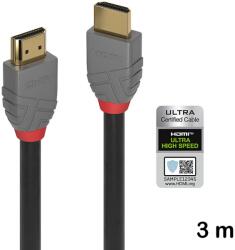 Lindy Cablu HDMI Ultra High Speed, 3 m, Lindy, Anthra Line 36954 (36954)