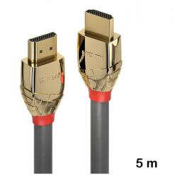 Lindy Cablu HDMI High Speed, 5 m, Lindy, Gold Line 37864 (37864)
