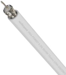 AudioQuest Cablu antena coaxial Audioquest HD6 Forest, 0.5% Argint, 75Ohmi (vanzare la metru) - culoare alba (HD6FORWFT) - voipshop
