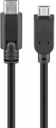 Goobay Cablu USB Type C 3.1 tata - USB2.0 micro B tata 1m Goobay (67993) - drumix