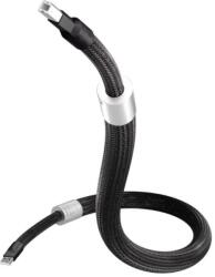 in-akustik Cablu multimedia premium High-end USB2.0 A-B, Inakustik Referenz USB-2405 AIR, 1m, conectori ajustabili, 007187610 (7187610)