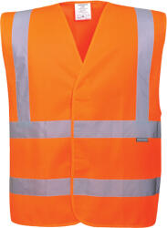 Portwest hi-vis c470 / Светлоотразителна жилетка - hv оранжева 4xl/5xl (c470orr4x/5x)