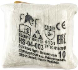 CERVA Ff bunting light hs-04-003 vam / Ръкавици с покритие - бели 8 (0108006380080vam)