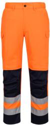 Portwest HI-VIS T143 / Мъжки Hi-VIS панталон - Оранжев/Тъмносин UK 41/EU 56 (T143ONR41)