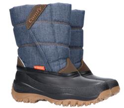 Demar comfy 1356c / Детски снежни ботуши с овча вълна - дънки 33-34 (1356a/33-34)