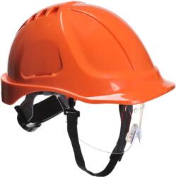 Portwest endurance plus visor pw54 / Предпазна каска с визьор - оранжева (pw54orr)