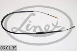 LINEX Cablu, frana de parcare LINEX 06.01. 35 (06.01.35)