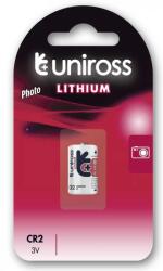 Uniross CR2 3V Photo elem 1db