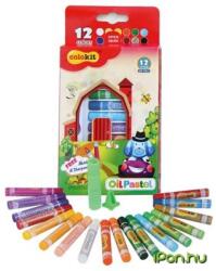 FlexOffice Olajpasztell kréta Colokit 12 különböző szín