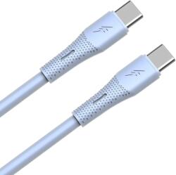 AVAX USB 2.0 Type C Összekötő Világoskék 1.5m CB3308 (CB3308)
