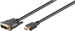 Goobay DVI-D HDMI Átalakító Fekete 2m 51580 (51580)