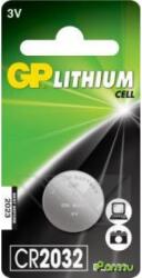GP Batteries CR2032 Lithium gombelem (CR) 1db (GPCR2032-BL1)