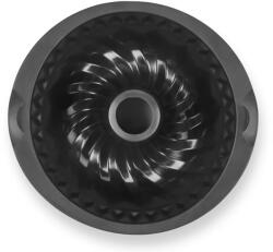 IRIS SL-3201 Szilikon kuglóf sütőforma szürke/fekete/piros (SL-3201)