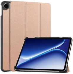 Gigapack tok álló bőr hatású (aktív flip oldalra nyíló trifold asztali tartó) oneplus pad go 2 rozéarany GP-182577 (GP-182577)