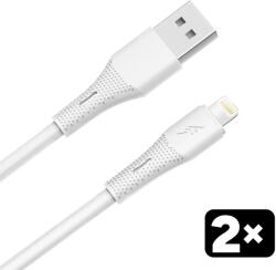 AVAX USB Lightning Töltő/adat Fehér 1.5m CB4302 (CB4302)