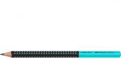 Faber-Castell Jumbo Grip háromszögletű kéttónusú HB grafitceruza fekete-türkiz (FC511912)