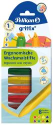 Pelikan Griffix háromszögletű jumbo BL zsírkréta 8db-os (00700832)