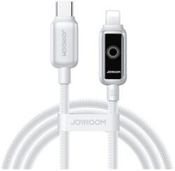 JOYROOM USB 2.0 Type C Lightning Töltő/adat Fehér 1.2m S-A55 C-L 30W 1.2M WHITE (S-A55 C-L 30W 1.2M WHITE)