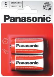 Panasonic Zinc-Carbon baby elem (C) 2db (R14RZ/2BP)
