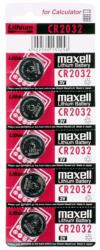 Maxell CR2032 Lithium gombelem (CR) 5db (785863)