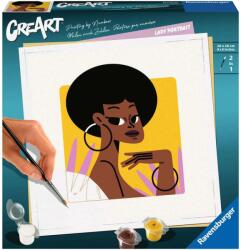 Ravensburger CreArt női portré festőkészlet akril 20x20 cm 23669 (23669)