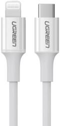 UGREEN USB 2.0 Type C Lightning Töltő/adat Fehér 1.5m 6957303867486 (6957303867486)