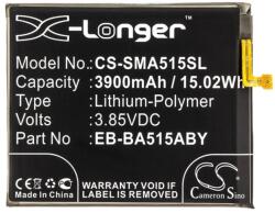 Cameron Sino Samsung A51 5G CAMERON SINO Li-Polymer akku 3.85V/3900mAh Samsung EB-BA515ABE kompatibilis FEKETE (CS-SMA515SL)