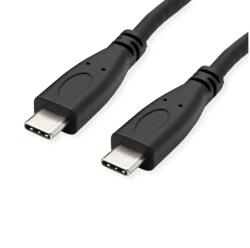 Roline USB 3.1 Type C Összekötő Fekete 1m 11.02. 9057 (11.02.9057)