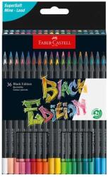 Faber-Castell Black Edition háromszögletű színes ceruza készlet 36 szín (116436)