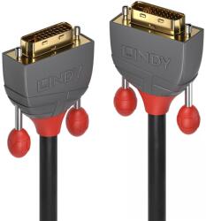 Lindy DVI-D Összekötő Fekete 7.5m 36225 (36225)