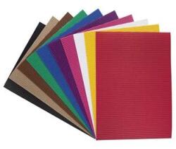  FOLIA Hullámkarton 35x50cm 10 lap vegyes szín (740309)