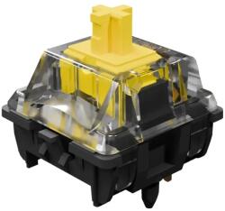 GATERON EF Silent Yellow - Halk Lineáris switch szett (10 db) (Gateron_EF_Silent_Switch10)