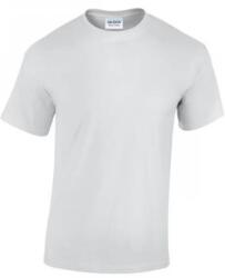 Gildan Póló férfi környakú 100% pamut XL méret fehér (GI5000WH-XL)