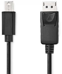 Nedis Mini DisplayPort 1.2/1.2a Átalakító Fekete 2m CCGL37400BK20 (CCGL37400BK20)
