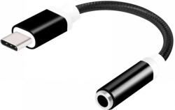  USB 2.0 Type C Jack Átalakító Fekete 10cm ---