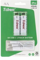 Tcbest Újratölthető R6 ceruza akku (AA) 1100mah 2db