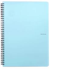 KARTON P+P Pastelini spirálfüzet A4 60 lapos vonalas Blue (8-066)