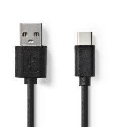 Nedis USB 2.0 Type C Átalakító Fekete 2m CCGL60601BK20 (CCGL60601BK20)
