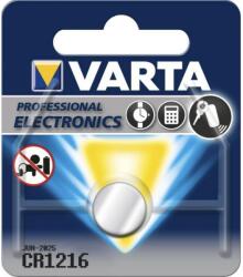 VARTA CR1216 gombelem (CR) 1db (6216101401)
