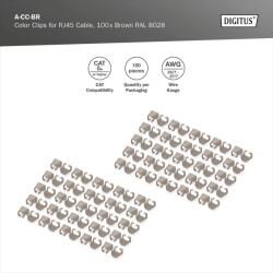ASSMANN Kábeljelölő Barna 3cm A-CC-BR (A-CC-BR)