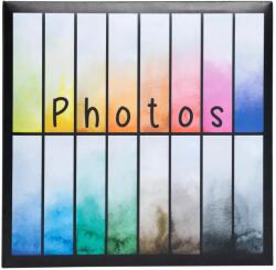 Exacompta Fotóalbum 22.5x22 cm 50 lap Rainbow black (62882E)