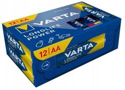 VARTA LONGLIFE POWER CUBE tartós elem AA LR06 1.5V alkáli 12db 4906121132 (4906121132)