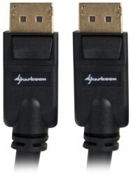 Sharkoon DisplayPort 1.3 Összekötő Fekete 2m 4044951021420 (4044951021420)