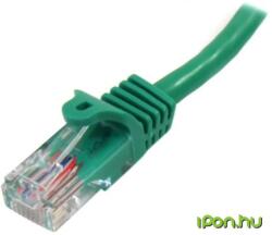 StarTech UTP CAT5E Összekötő Zöld 50cm 45PAT50CMGN (45PAT50CMGN)