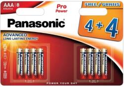 Panasonic Pro Power mikro ceruza elem (AAA) 8db (LR3PPG/8BW)