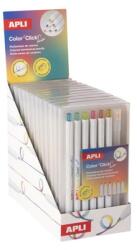 APLI Color Click Mix töltőceruza készlet többszínű display 12 db